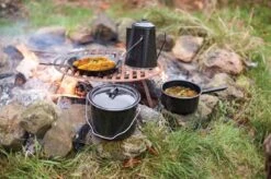 ESSCHERT DESIGN Pannenset Kampvuur - 4 Delig - Outdoor - Metaal -Camping Korting 1200x799 52