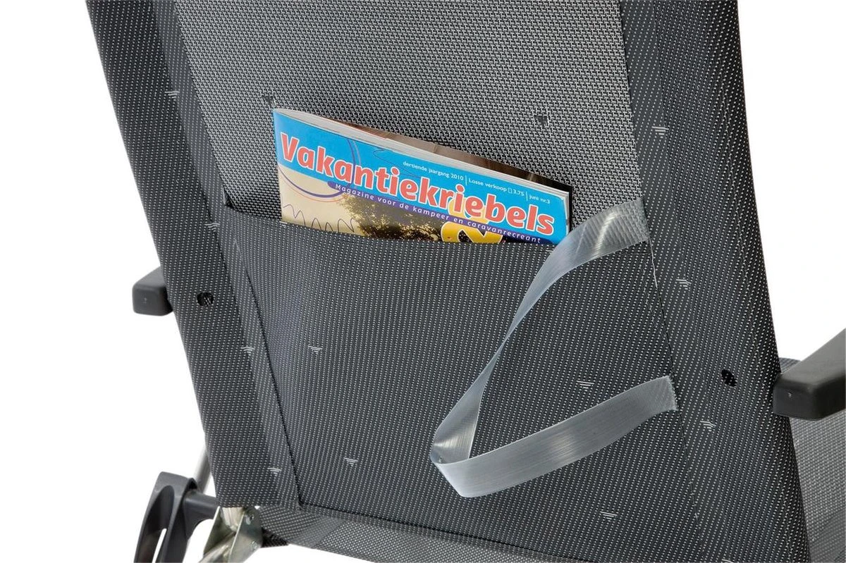 Crespo Strandstoel - AL-205 - Campingstoel - Donker Grijs (40) 3 Crespo Strandstoel - AL-205 - Campingstoel - Donker Grijs (40) - Afbeelding 3