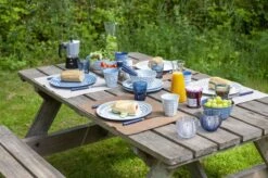 Bo-Camp - Servies - Mix & Match- 16-Delig - Blauw -Camping Korting 1200x799 60