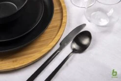 Bo-Camp Industrial - Servies - Orville - Campingbord - 16-delig - Mat Zwart -Camping Korting 1200x800 37
