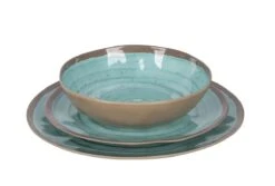 Bo-Camp Servies Halo - 12 Delig Melamine - Aqua 13 Bo-Camp Servies Halo - 12 Delig Melamine - Aqua -Camping Korting 1200x813 2
