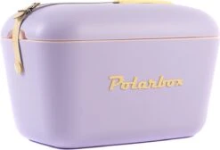 Merkloos Polarbox - Koelbox - Met Schouderband - Paars - 12 Liter - 40x26x(H)23cm