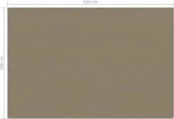 VidaXL Tenttapijt 400x600 Cm Taupe -Camping Korting 1200x819 1