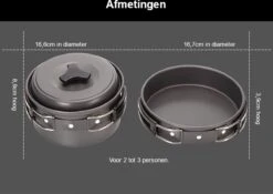 Hikr® Camping Pannenset - Complete 22-delige Kookset - Lichtgewicht - Kookgerei Servies - Outdoor - BPA-vrij - Keukengerei Set 10 Hikr® Camping Pannenset - Complete 22-delige Kookset - Lichtgewicht - Kookgerei Servies - Outdoor - BPA-vrij - Keukengerei Set -Camping Korting 1200x848 3