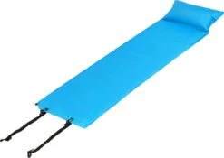 Springos Slaapmat | Zelfopblazend | 186 Cm | Inclusief Hoes & Hoofdkussen | Lichtblauw -Camping Korting 1200x848 4