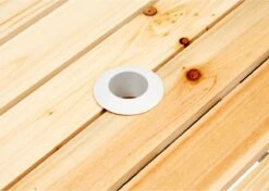 CAMPZ Fir Wood Picknicktafel, Bruin/grijs -Camping Korting 1200x855