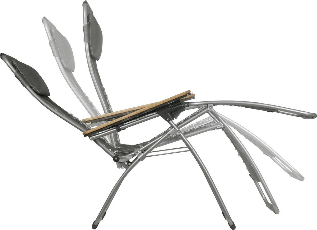 Lafuma RSXA XL Clip - Relaxstoel - Verstelbaar - Inklapbaar - Zero Gravity - Seigle 3 Lafuma RSXA XL Clip - Relaxstoel - Verstelbaar - Inklapbaar - Zero Gravity - Seigle - Afbeelding 3