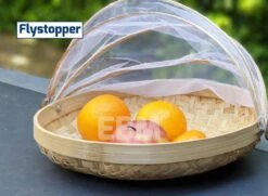 Voedselkap - Vliegenkapjes Bamboe Set 3 Stuks - Flystopper -Camping Korting 1200x880 5