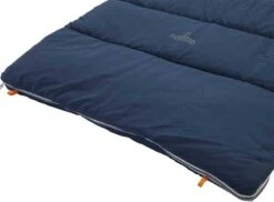 NOMAD® Brisbane Slaapzak | 205x80cm Blauw | Lichtgewicht & Kwalitatief | Dekenmodel Slaapzak | Incl Hoes -Camping Korting 1200x883
