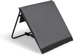 Set Van 2 Strandmatten Met Verstelbare Rugleuning - Gevuld Met Comfortschuim, Ultralicht En Opvouwbaar Om Ruimte Te Besparen – Grijs -Camping Korting 1200x896