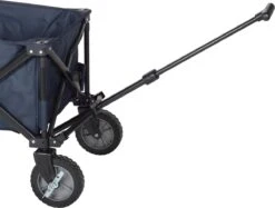 Campart Bolderkar HC-0910 - Opvouwbaar - Bolderwagen Met Stevig Harmonicaframe - Inclusief Opbergtas En Bodemplaat - Blauw -Camping Korting 1200x908 1