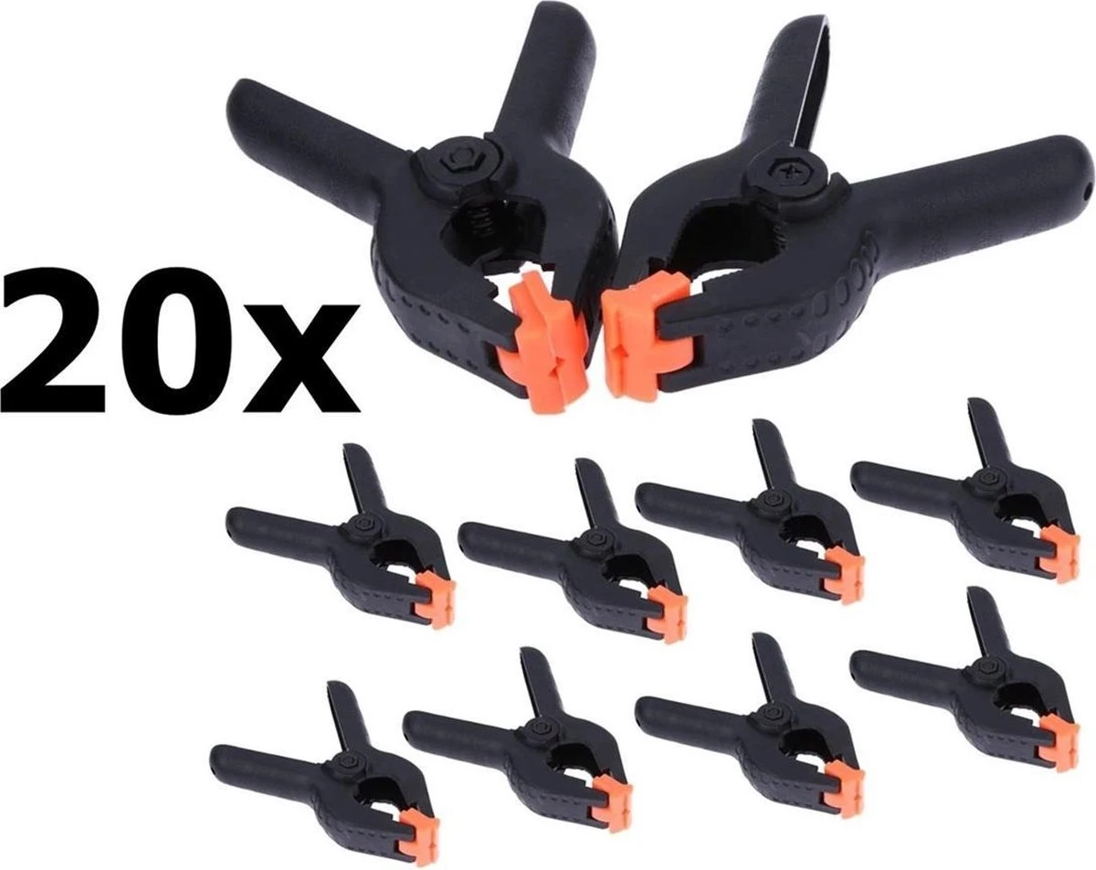 Merkloos 20x Markt Klemmen - Lijmklem - Marktklem - Zeil Klemmen - Zeilklem 1 Merkloos 20x Markt Klemmen - Lijmklem - Marktklem - Zeil Klemmen - Zeilklem