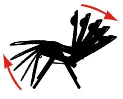 Crespo Relaxstoel - AP-232 Air-Deluxe - Grijs (86) -Camping Korting 1200x965