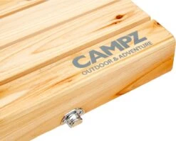 CAMPZ Fir Wood Picknicktafel, Bruin/grijs -Camping Korting 1200x968