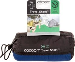 Cocoon TravelSheet - Lakenzak - Katoen - Ultramarine Blue -Camping Korting 1200x989 2