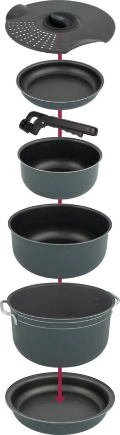 Bo-Camp Pannenset - Camping - 7-delig - Aluminium -Camping Korting 333x1200