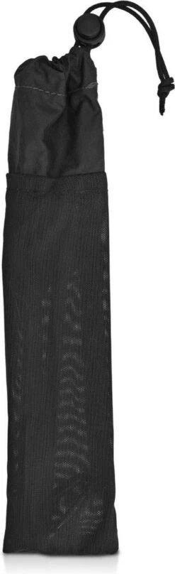 Navaris Campingbestek Van Titanium - Set Met Vork, Mes En Lepel - Bestekset Voor Onderweg En Op Reis - Inclusief Karabijnhaak En Bewaarzakje -Camping Korting 367x1200