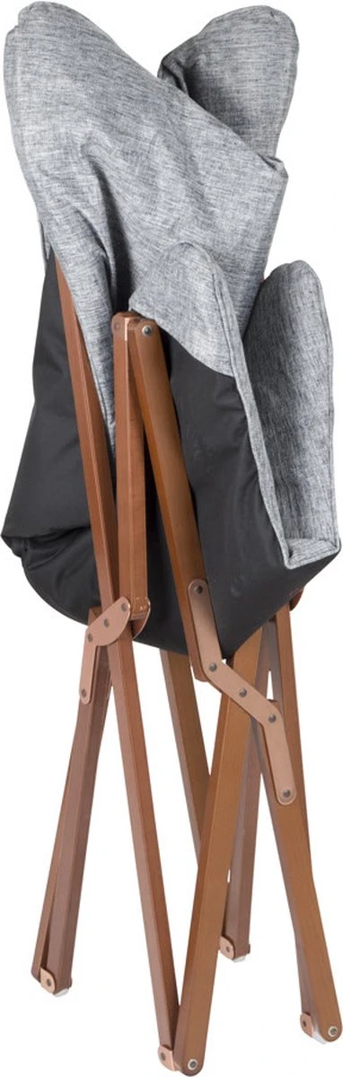 Bo-Camp - Urban Outdoor - Relaxstoel - Bloomsbury - L - Oxford Polyester - Grijs 9 Bo-Camp - Urban Outdoor - Relaxstoel - Bloomsbury - L - Oxford Polyester - Grijs - Afbeelding 9