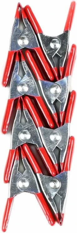 Benson Metalen Veerklem - 50 Mm - 8 Stuks -Camping Korting 398x1200