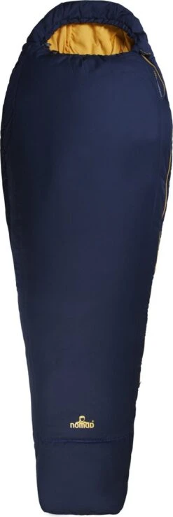 NOMAD Inca 750 - Mummy Slaapzak - 210 X 80/50 - Donkerblauw -Camping Korting 401x1200