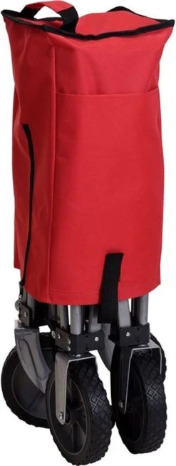 KOOPMAN Opvouwbare Bolderkar | Rood | 90 X 49 X 58 Cm 6 KOOPMAN Opvouwbare Bolderkar | Rood | 90 X 49 X 58 Cm -Camping Korting 454x1200 1