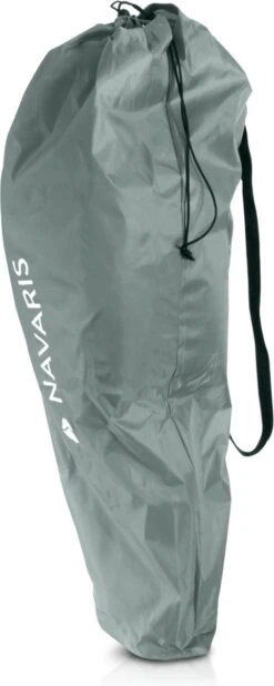Navaris Klapstoel XXL - Campingstoel Met Opbergtas - Draagbare Stoel Voor Kamperen, Festivals En Vissen -Strandstoel - Inklapbaar - Grijs -Camping Korting 480x1200