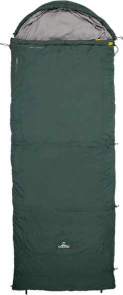 NOMAD® Triple-S Premium Plus Slaapzak (Links) | 220x80cm Groen | Lichtgewicht & Kwalitatief | Slaapzak | Incl Hoes -Camping Korting 499x1200 1