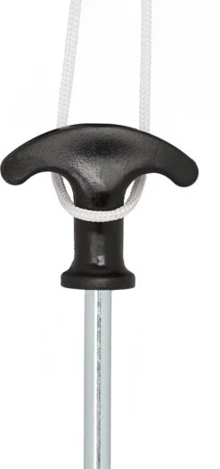 Relaxdays Tentharingen - Haringen - Schroefharingen - T-haring - 12 Stuks - Grondpennen - Zwart -Camping Korting 564x1200