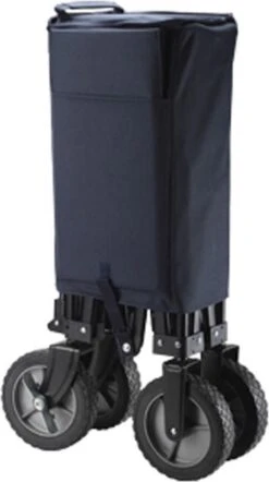 Campart Bolderkar HC-0910 - Opvouwbaar - Bolderwagen Met Stevig Harmonicaframe - Inclusief Opbergtas En Bodemplaat - Blauw -Camping Korting 671x1200 1