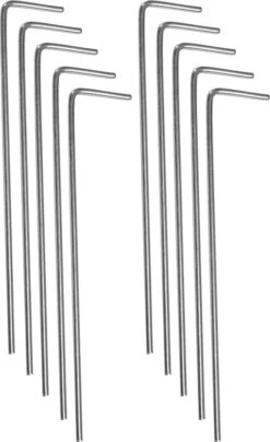 Springos Tentharingen | Haringen | Grondpennen | Staal | 10 Stuks 14 Springos Tentharingen | Haringen | Grondpennen | Staal | 10 Stuks -Camping Korting 734x1200 1