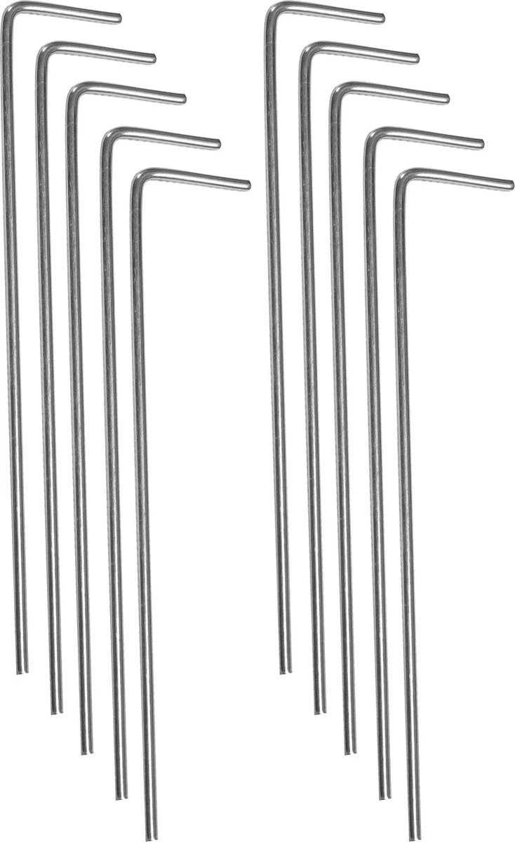 Springos Tentharingen | Haringen | Grondpennen | Staal | 10 Stuks 6 Springos Tentharingen | Haringen | Grondpennen | Staal | 10 Stuks - Afbeelding 6