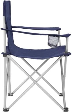 Set Van 2 Opvouwbare Campingstoelen, Klapstoelen Voor Buiten, Comfortabel, Met Armleuningen En Bekerhouders, Stabiel Frame, Draagvermogen 120 Kg - Blauw 15 Set Van 2 Opvouwbare Campingstoelen, Klapstoelen Voor Buiten, Comfortabel, Met Armleuningen En Bekerhouders, Stabiel Frame, Draagvermogen 120 Kg - Blauw -Camping Korting 766x1200
