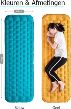 Naturehike® 3D Luchtmatras Premium - Comfortabel R-waarde 2.0 - Extra Dikke Slaapmat - Luchtbed Kamperen - Opblaasbaar Matras - Lichtgewicht - Outdoor - Camping -Camping Korting 780x1200 1