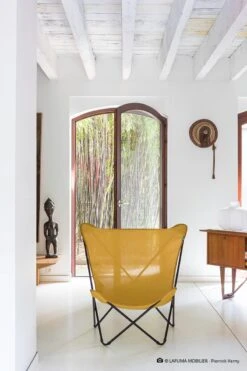 LAFUMA Pop Up XL - Vlinderstoel - Inklapbaar - Curry -Camping Korting 800x1200 8