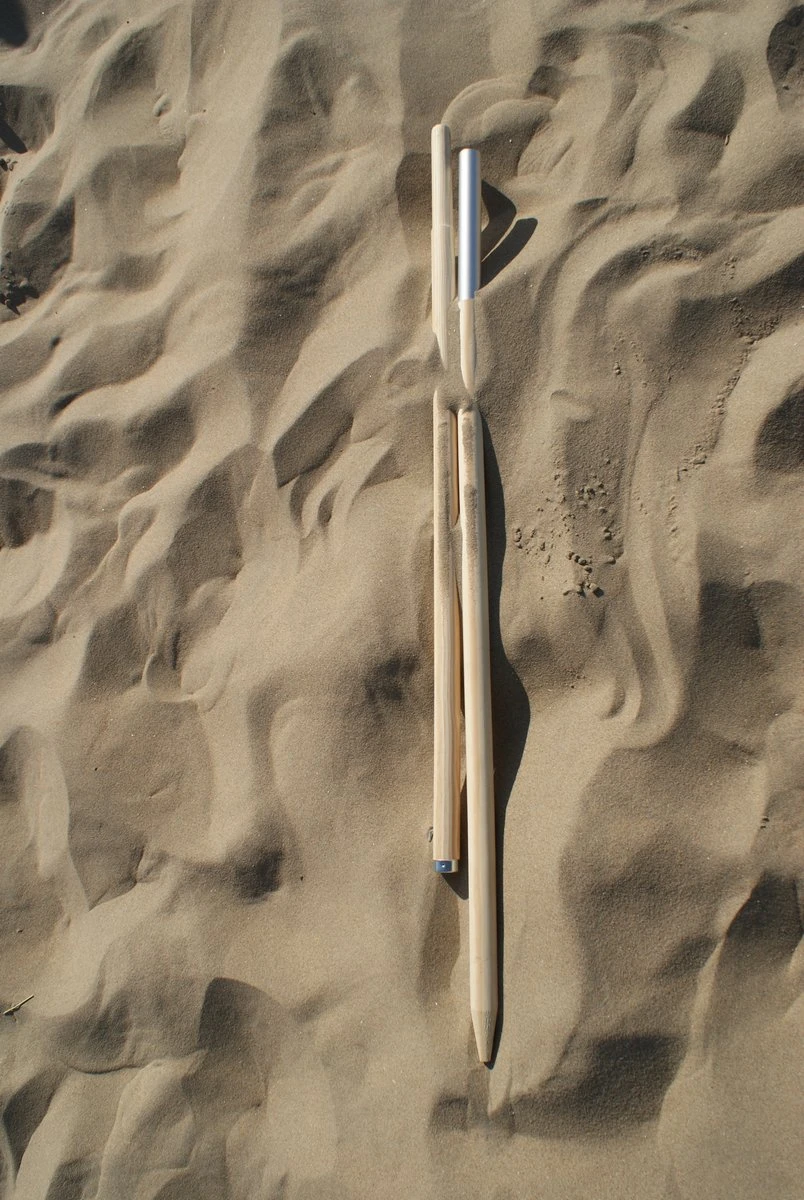 Sunline TOPPER!! Strand Windscherm Kobalt Blauw - Wit - 5 Meter Sterk Dralon Met 2 Delige Stokken 180 Cm -Doekhoogte 140 Cm 3 Sunline TOPPER!! Strand Windscherm Kobalt Blauw - Wit - 5 Meter Sterk Dralon Met 2 Delige Stokken 180 Cm -Doekhoogte 140 Cm - Afbeelding 3