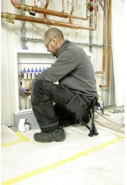 Walkstool - 3-Poots Krukje - Comfort 55 Cm - Verstelbaar - Zwart -Camping Korting 824x1200 1