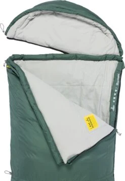NOMAD® Triple-S Premium Plus Slaapzak (Links) | 220x80cm Groen | Lichtgewicht & Kwalitatief | Slaapzak | Incl Hoes -Camping Korting 828x1200 2
