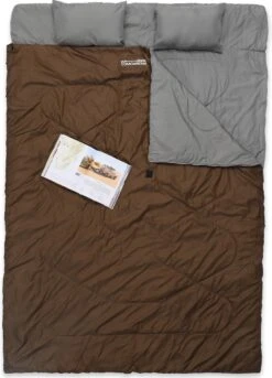 Where Tomorrow Double Slaapzak 220 X 150 Cm Diverse Kleuren - Bruin 12 Where Tomorrow Double Slaapzak 220 X 150 Cm Diverse Kleuren - Bruin -Camping Korting 865x1200 1