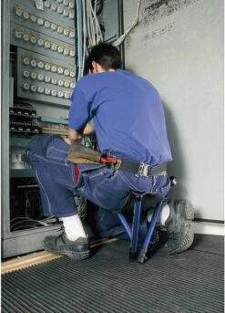 Walkstool - 3-Poots Krukje - Comfort 55 Cm - Verstelbaar - Zwart -Camping Korting 865x1200