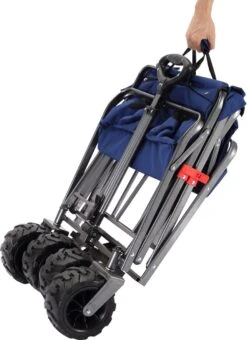 AREBOS Handkar | Transportwagen | Apparatuurwagen | Opvouwbaar | Blauw -Camping Korting 873x1200 1