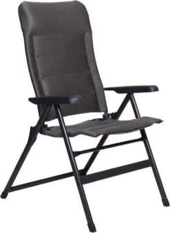 Travellife Barletta Comfort Stoel Antraciet / Donkergrijs -Camping Korting 875x1200 1