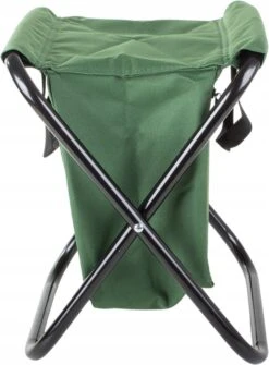 Viskrukje - Visserstoel - Campingstoel - Toeristen Visstoel - Reiskruk - Zak Met Ritssluiting - Opvouwbaar - Draagbaar - 26 CM - Rheme -Camping Korting 885x1200