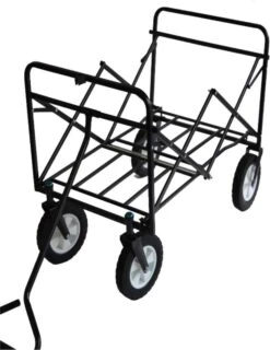 Rijoka Opvouwbare Bolderkar/Bolderwagen - Telescopische Stang | Zwart -Camping Korting 927x1200 6