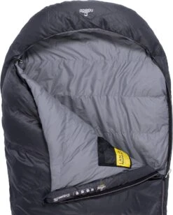 NOMAD® Taurus 250 Slaapzak | 210x80cm Grijs | Lichtgewicht & Kwalitatief | Slaapzak | Incl Hoes -Camping Korting 962x1200