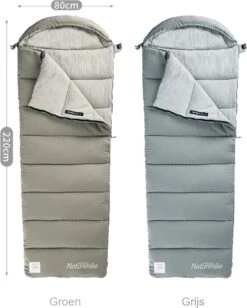 Naturehike® Slaapzak Katoen - 6 Tot 1 Graden - Slaapzakken Volwassenen - 220*80cm - 4 Seizoenen Slaapzak Lente, Zomer, Herfst & Winter - Lichtgewicht & Waterdicht -Camping Korting 963x1200 2