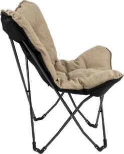 Bo-Camp - Urban Outdoor - Vlinderstoel - Grainger - M - Nika - Beige -Camping Korting 969x1200