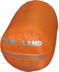 LOWLAND OUTDOOR® Donzen Slaapzak - Super Compact Blanket - 210 X 80 Cm - 590gr +8°C -Camping Korting 973x1200